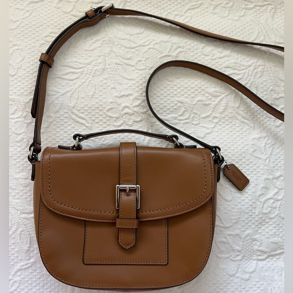Coach Charlie Leather Anderson Crossbody Bag